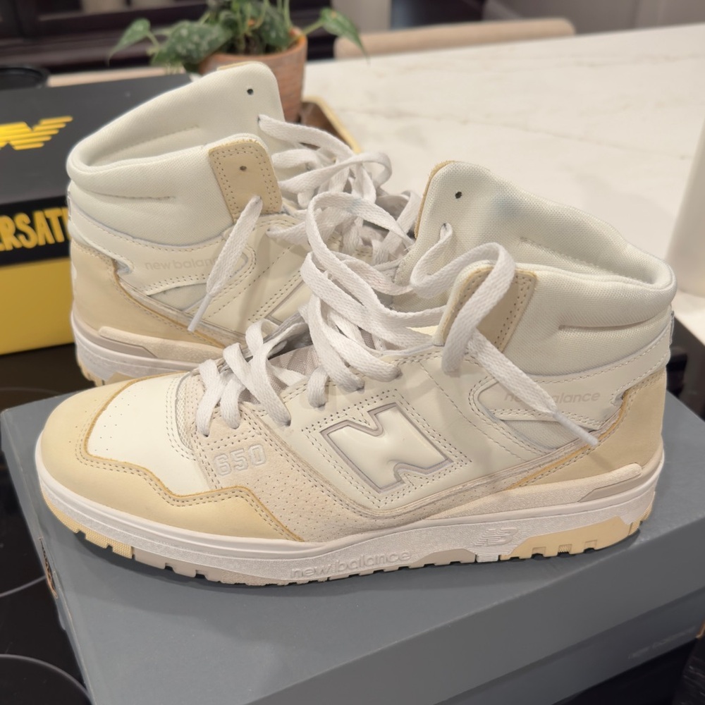 New Balance 650 worn three times. Sz 10